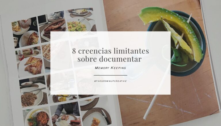 8 creencias limitantes sobre documentar