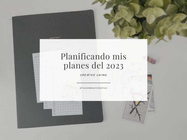 Planificando cómo planificaré mi 2023